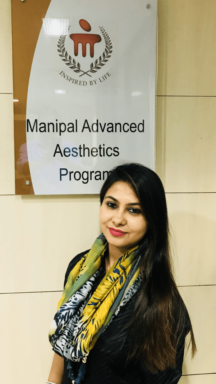 Advanced aesthetics credential for Dr. Swati Bharti